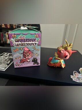 Tokidoki Masquerade Unicorno Princess Flames